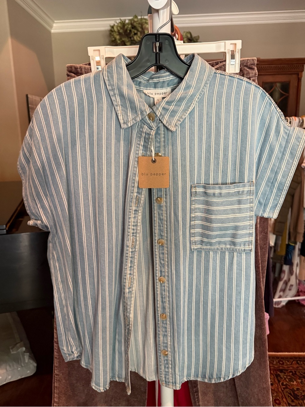 Blu Pepper Blouse